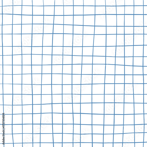 ブルーのゆらぎウィンドペンチェック　Adobe Illustrator Artwork