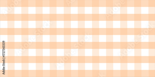 Gingham pattern background. Retro tablecloth texture. Abstract color full of Scott pattern. Pastel gingham seamless background for print on fabric. Vector art