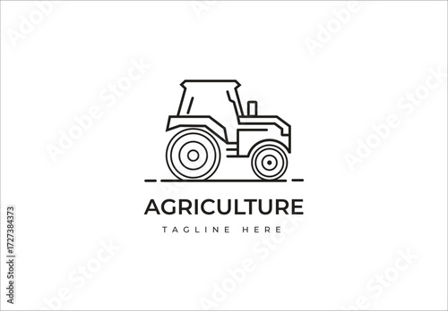 Agriculture Vehicle Logo Design