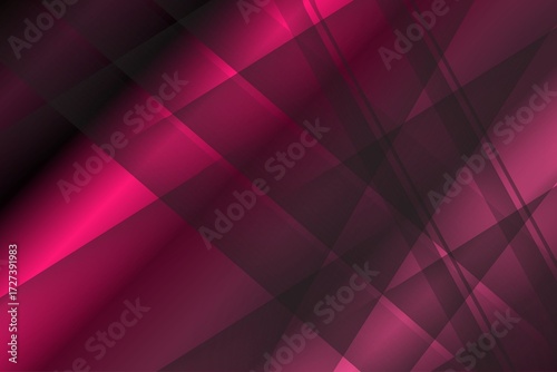 Vibrant Abstract Pink and Black Geometric Background