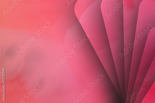Soft Pink Abstract Gradient Background with Diagonal Stripes