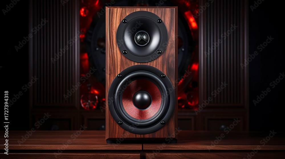 custom made wallpaper toronto digitalA photo of a speaker with bass enhancement