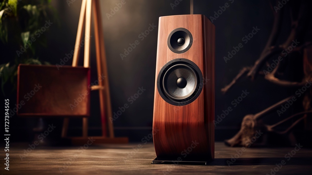 custom made wallpaper toronto digitalA photo of a speaker with modern design