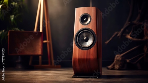 Wallpaper Mural A photo of a speaker with modern design Torontodigital.ca