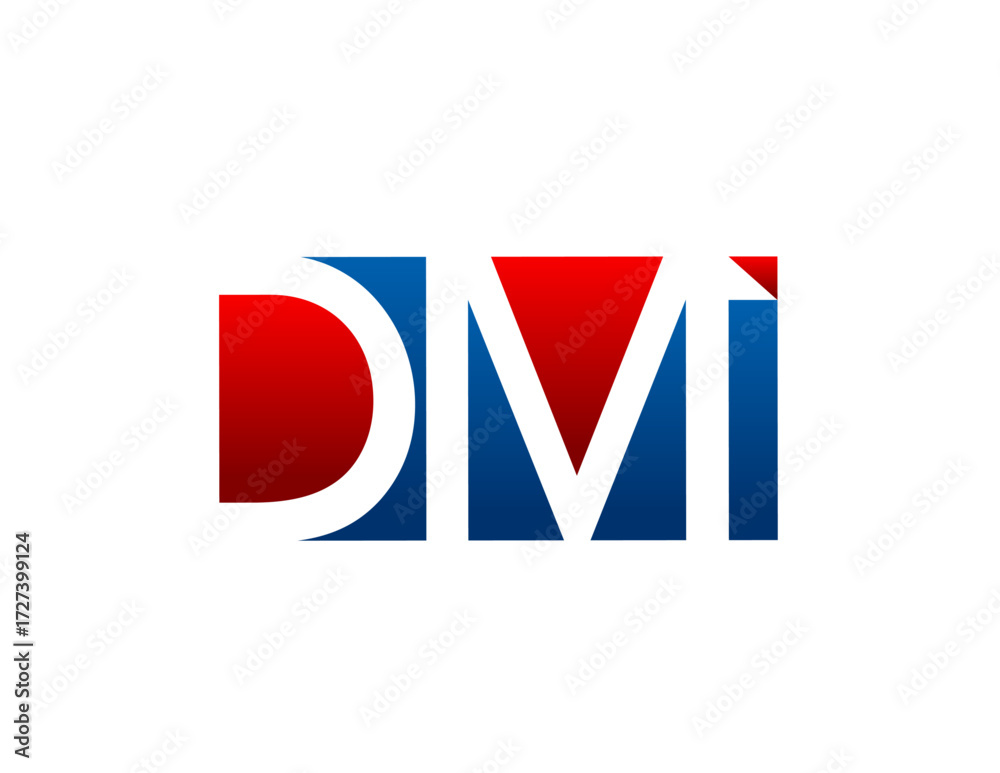 Fototapeta premium dmi logo image,dmi initial logo,dmi letter logo,dmi icon logo,dmi monogram logo