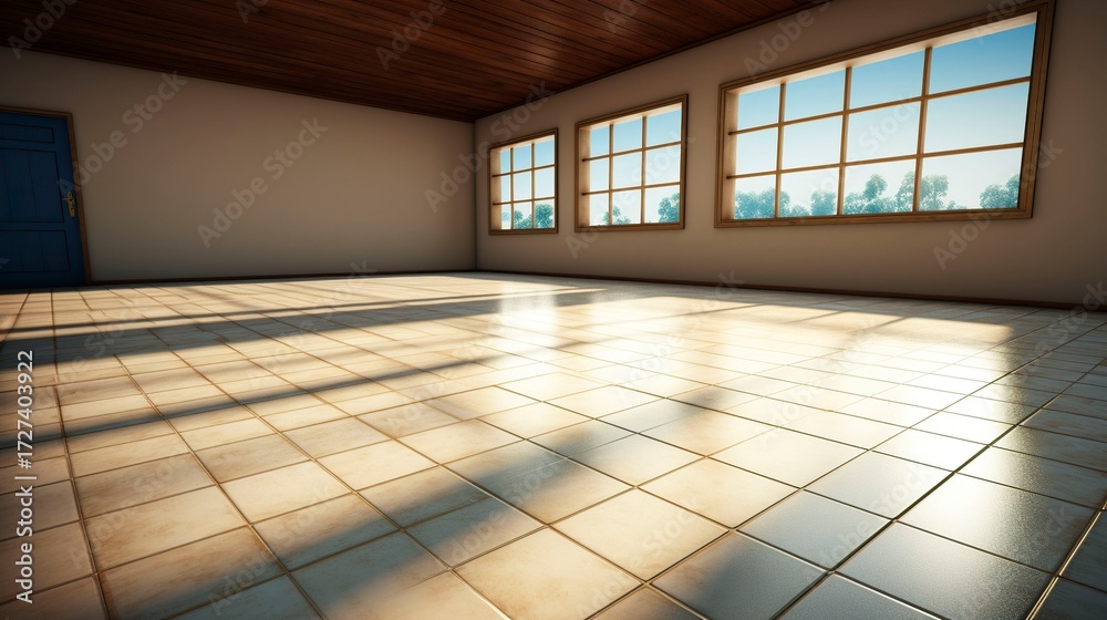 custom made wallpaper toronto digitalA photo of a tiled floor in an empty room