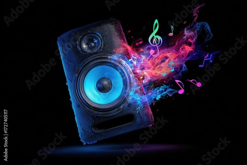 Sound system, vibrant music