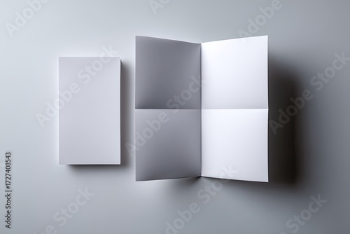 Wallpaper Mural Blank paper brochure and booklet Torontodigital.ca