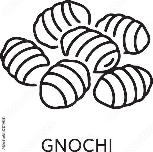"Gnocchi – Soft potato-based dumplings served with sauces"