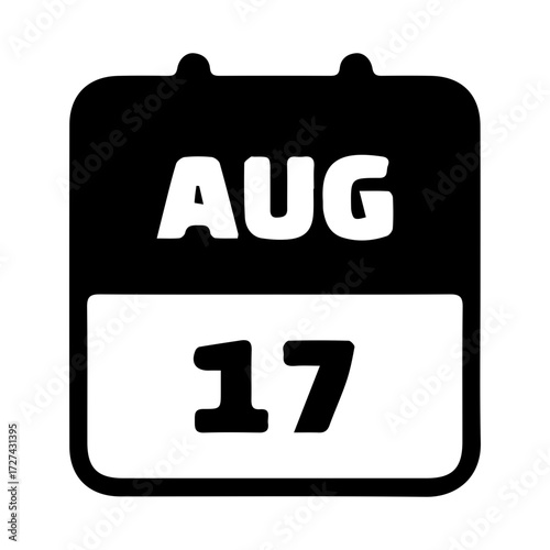 August 17th Calendar
