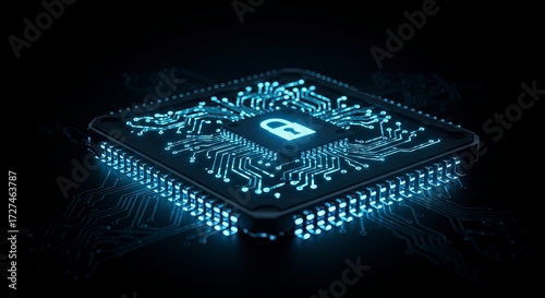 Secure Digital Fortress Cyber Security Chip