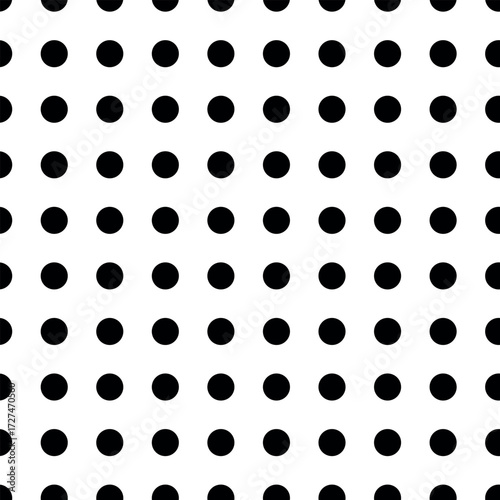 Black and white background, vector texture with circles. Splash effect banner. Dotted abstract illustration with drops of rain. Seamless pattern for fabric, textile.