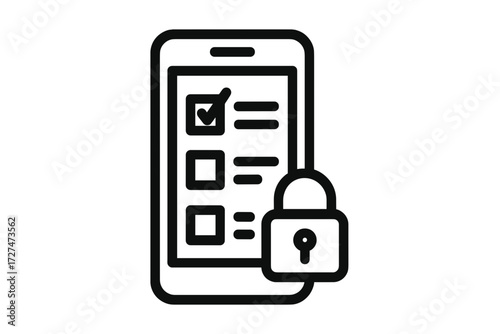 Secure Mobile Ballot Voting App Icon