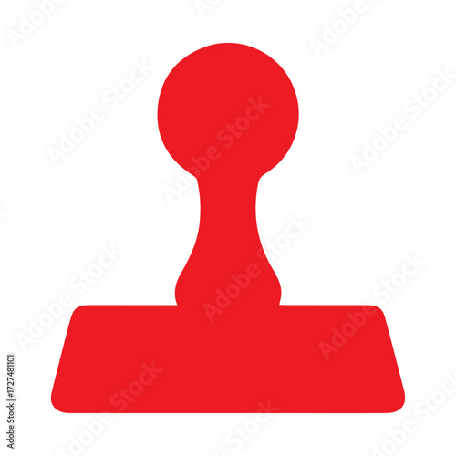 Red Stamp Icon