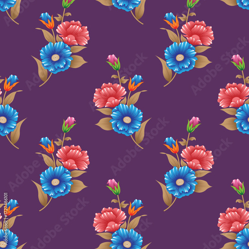 multi colored decorated hand drawn rendered traced embraided ornamental all over base background. repeat pattern geometrical texture border ethnic tribal creative design	
