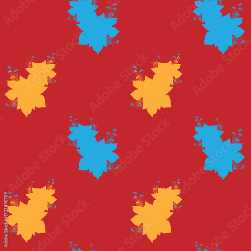 multi colored decorated hand drawn rendered traced embraided ornamental all over base background. repeat pattern geometrical texture border ethnic tribal creative design	
