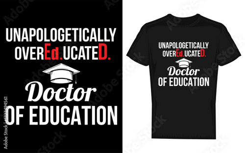 Doctor of education edd graduation banner celebrating achievement and academic success