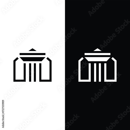 Law logo Vector Art, Icons, and Graphics.