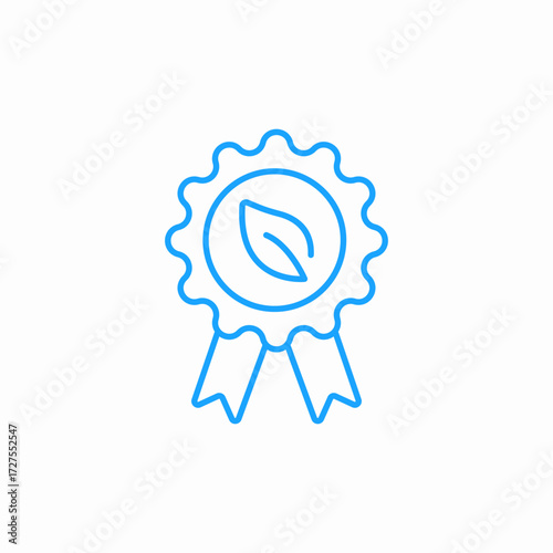 awarded product icon sign vector