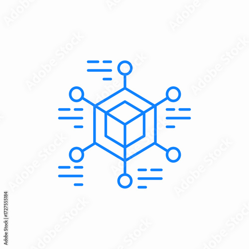node map icon sign vector