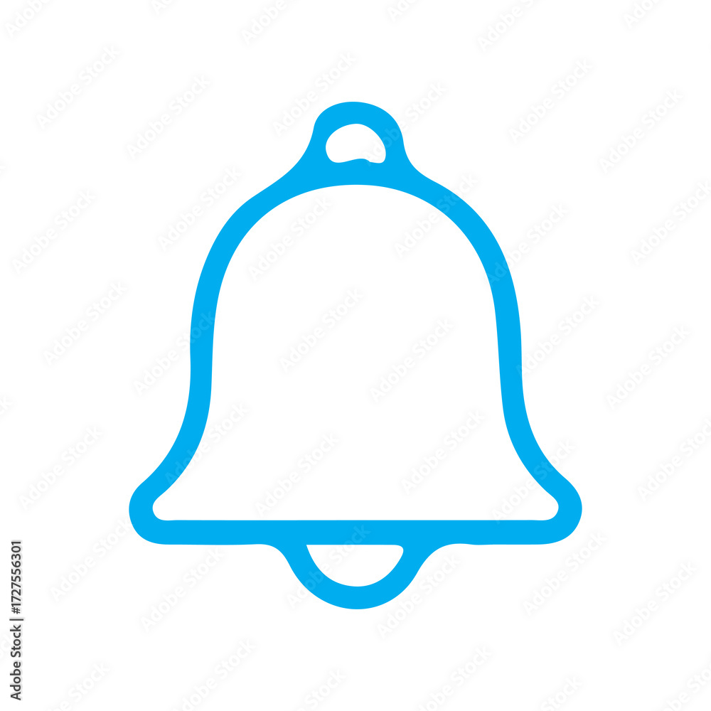 Fototapeta premium illustration of a bell