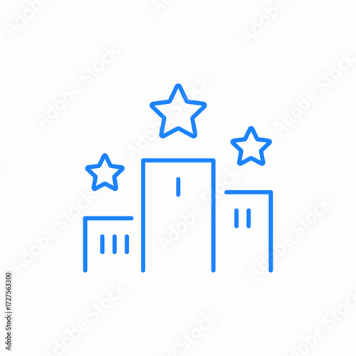 finalist championship icon sign vector