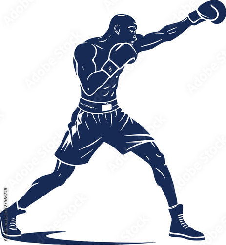 silhouette of a player man  vector illustration