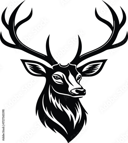 deer head silhouette