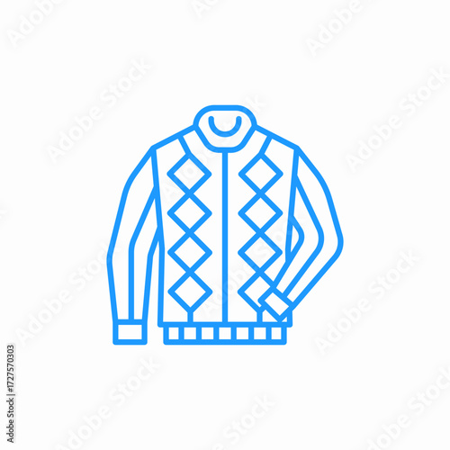 polo shirt clothing icon sign vector