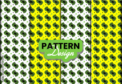 Different own pattern design. Editable.