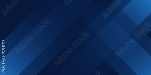 Modern dark navy blue silver abstract pattern background. Geometric shape. Line triangle angle abstract