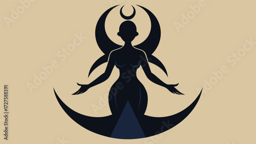 vector illustration of a woman