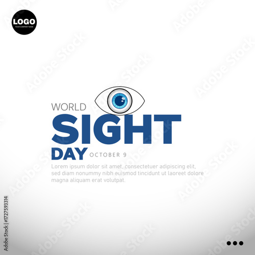 World Sight Day is observed on the second Thursday of October.