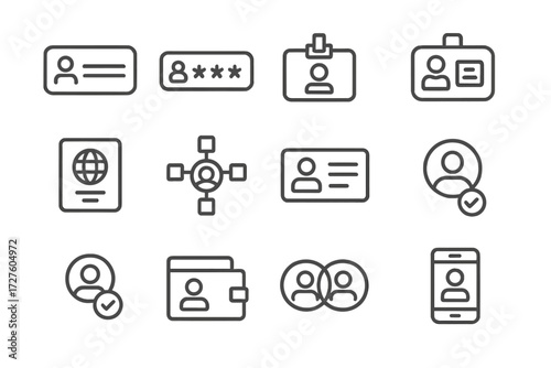 Cybersecurity digital grid lock icon encryption secure protection vector firewall access layer