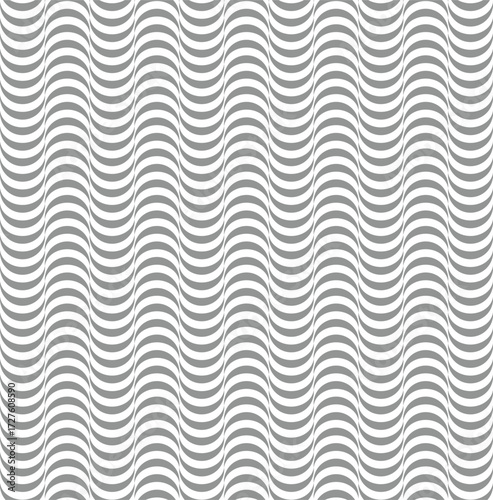 Vintage curves seamless texture with grunge effect.