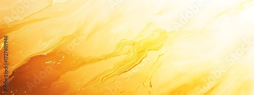 Yellow and orange unusual background with subtle rays of light