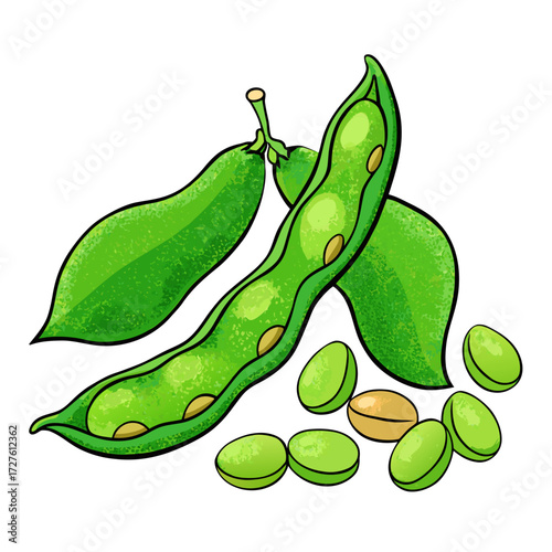 fresh green peas