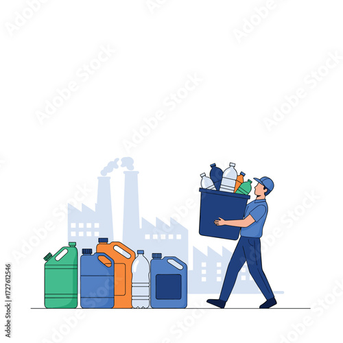 Industrial waste management and recycling services for a cleaner environment.