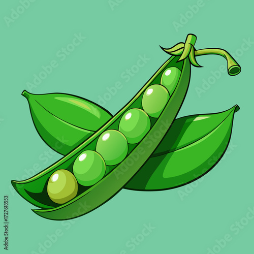 fresh green peas