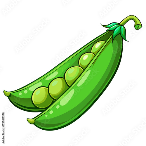 fresh green peas