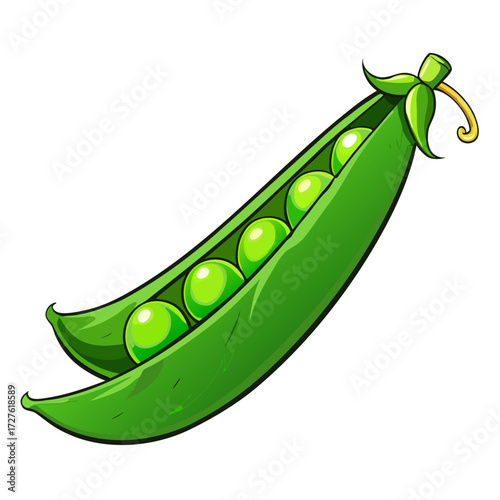fresh green peas