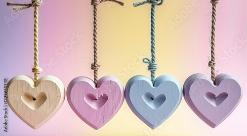 pink heart on a black background