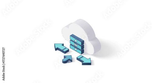 Cloud Computing Data Server with Uploads and Downloads.