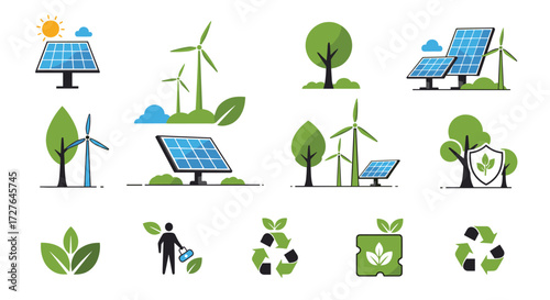 Exploring sustainable energy sources and environmental conservation practices for a greener future.