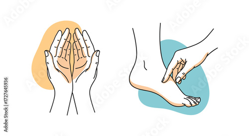 Exploring the therapeutic benefits of hand and foot massage for relaxation and pain relief.