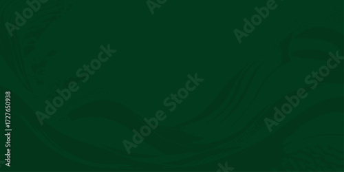 Abstract green background with lines and a subtle light wave pattern for a vibrant vector illustration and texture design