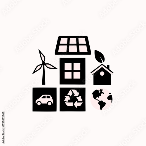 eco house icon