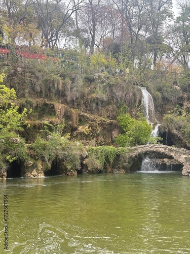 waterfall in the park