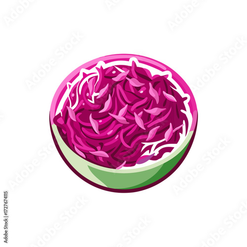 chou rouge salad vector  shred  seed  slaw  white 