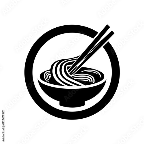 Noodles in Bowl Logo
